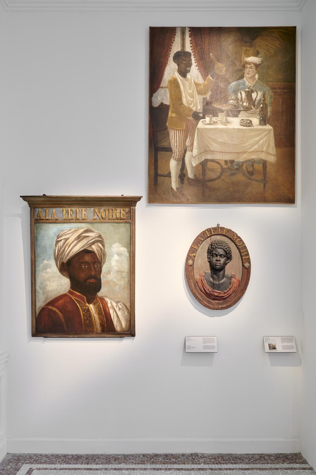 image de la cimaise du musée Carnavalet